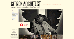 Desktop Screenshot of citizenarchitectfilm.com