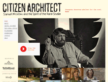 Tablet Screenshot of citizenarchitectfilm.com